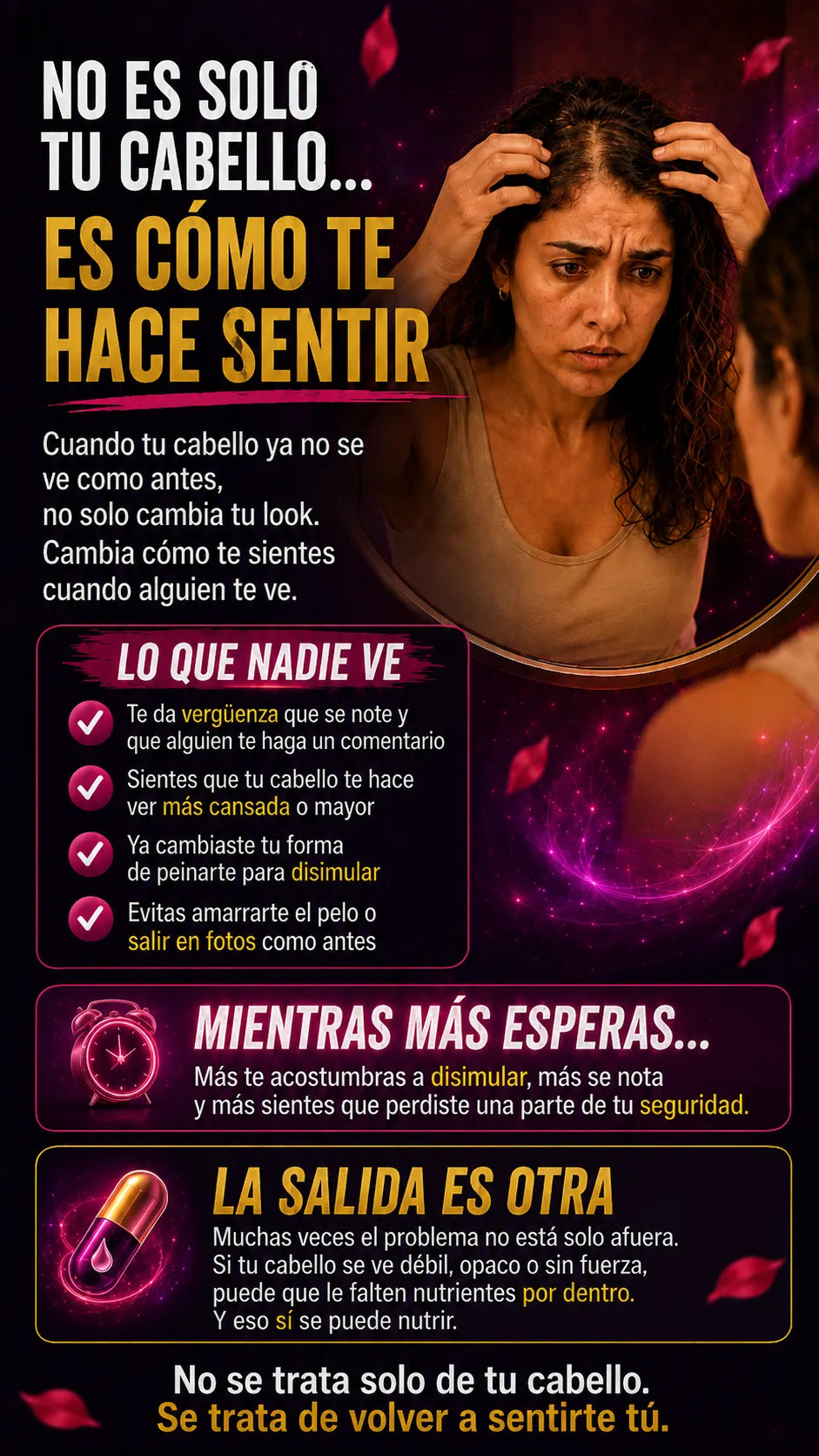 Hair Growth Advanced | Biotina 10,000 mcg + Colágeno + OptiMSM®