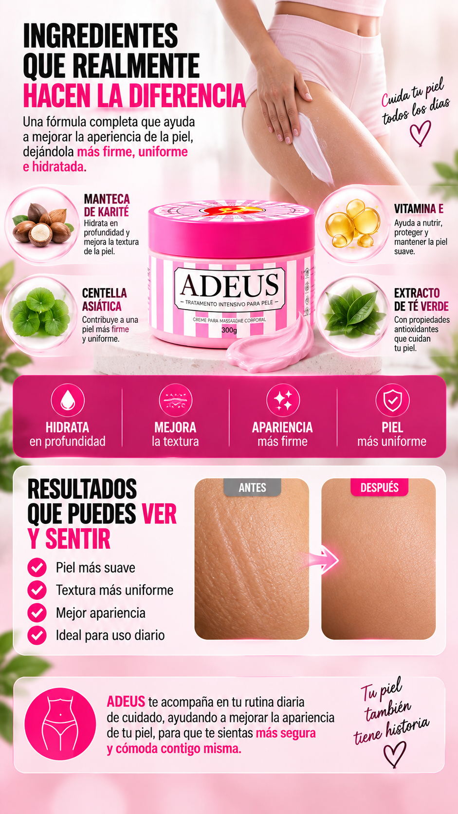 ADEUS 🌸 | Cuidado Intensivo para la Piel ✨