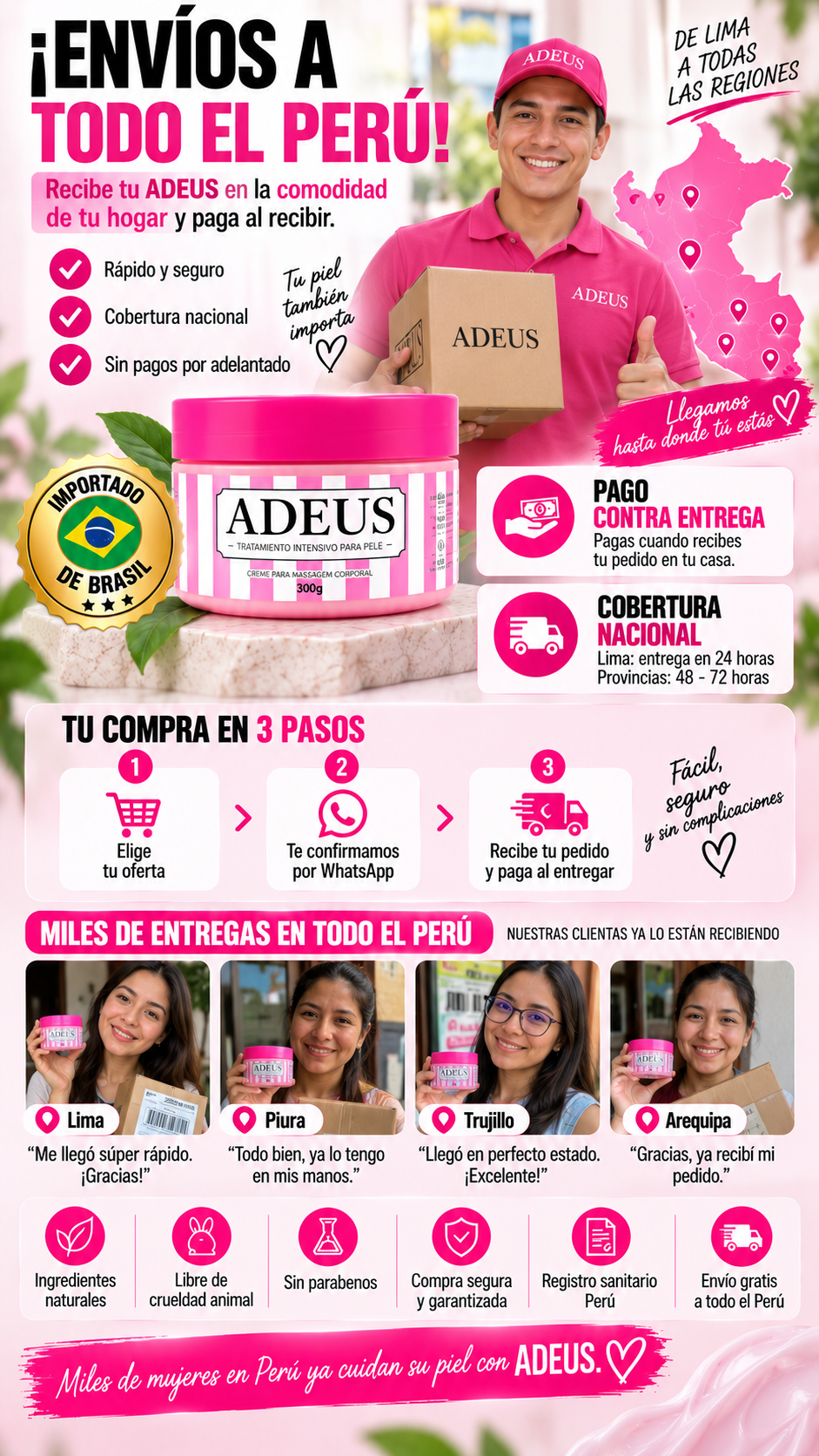 ADEUS 🌸 | Cuidado Intensivo para la Piel ✨