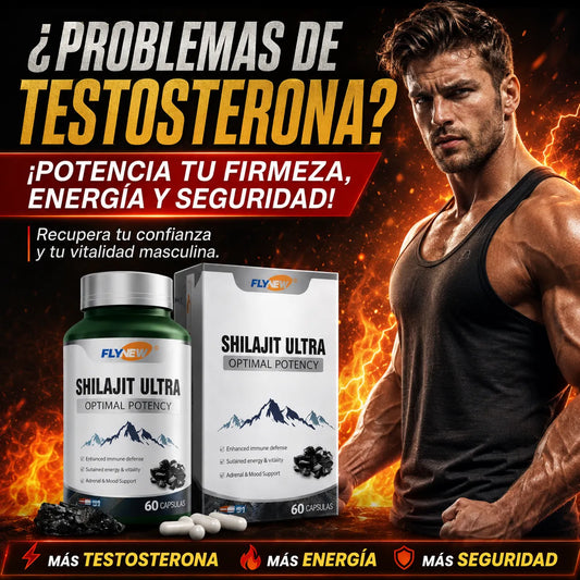 Shilajit ultra (Energía Natural, Fuerza y Vitalidad Masculina)